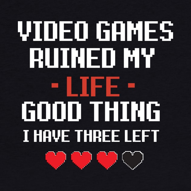 video games ruined my life by Leap Arts